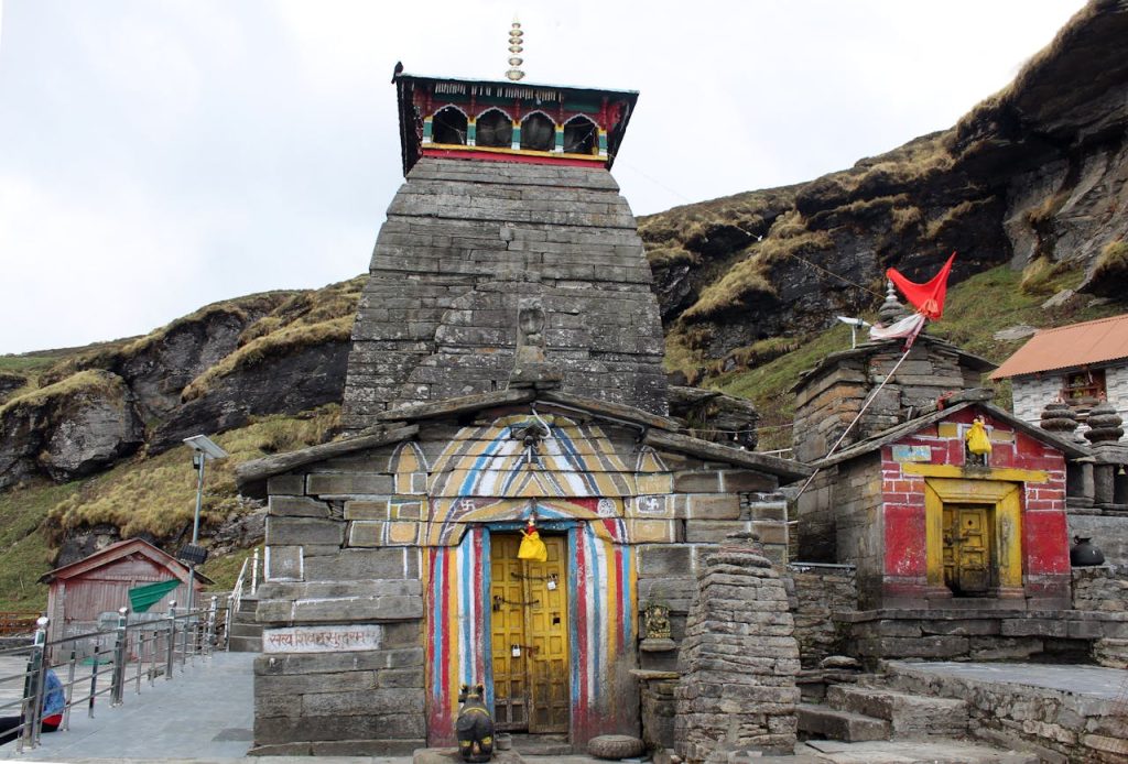 Close-up of a Temple in Tungnath